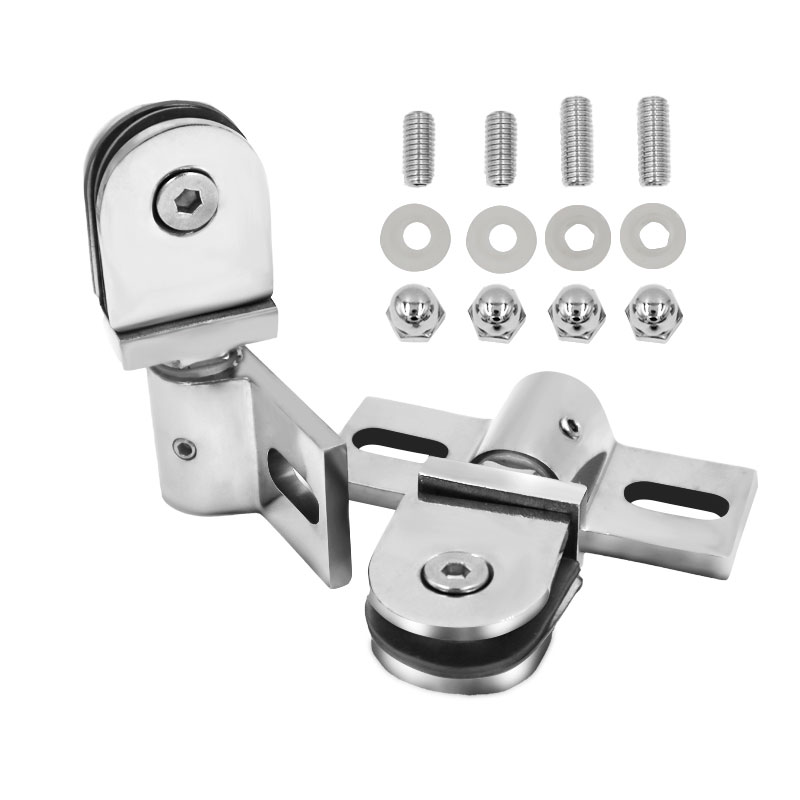 Glass Door Hinge - Clip/Abrazadera/Bisagra para Puerta de Vidrio de