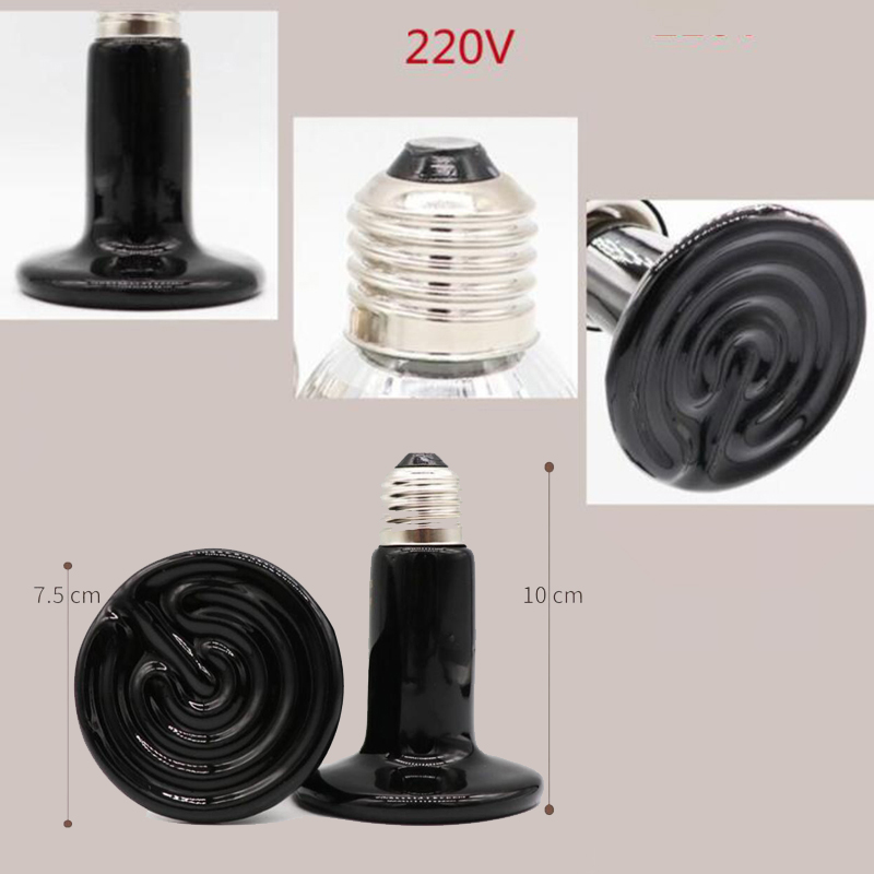 Ceramic Heat Emitter - Lámpara de Calor Infrarroja de Cerámica