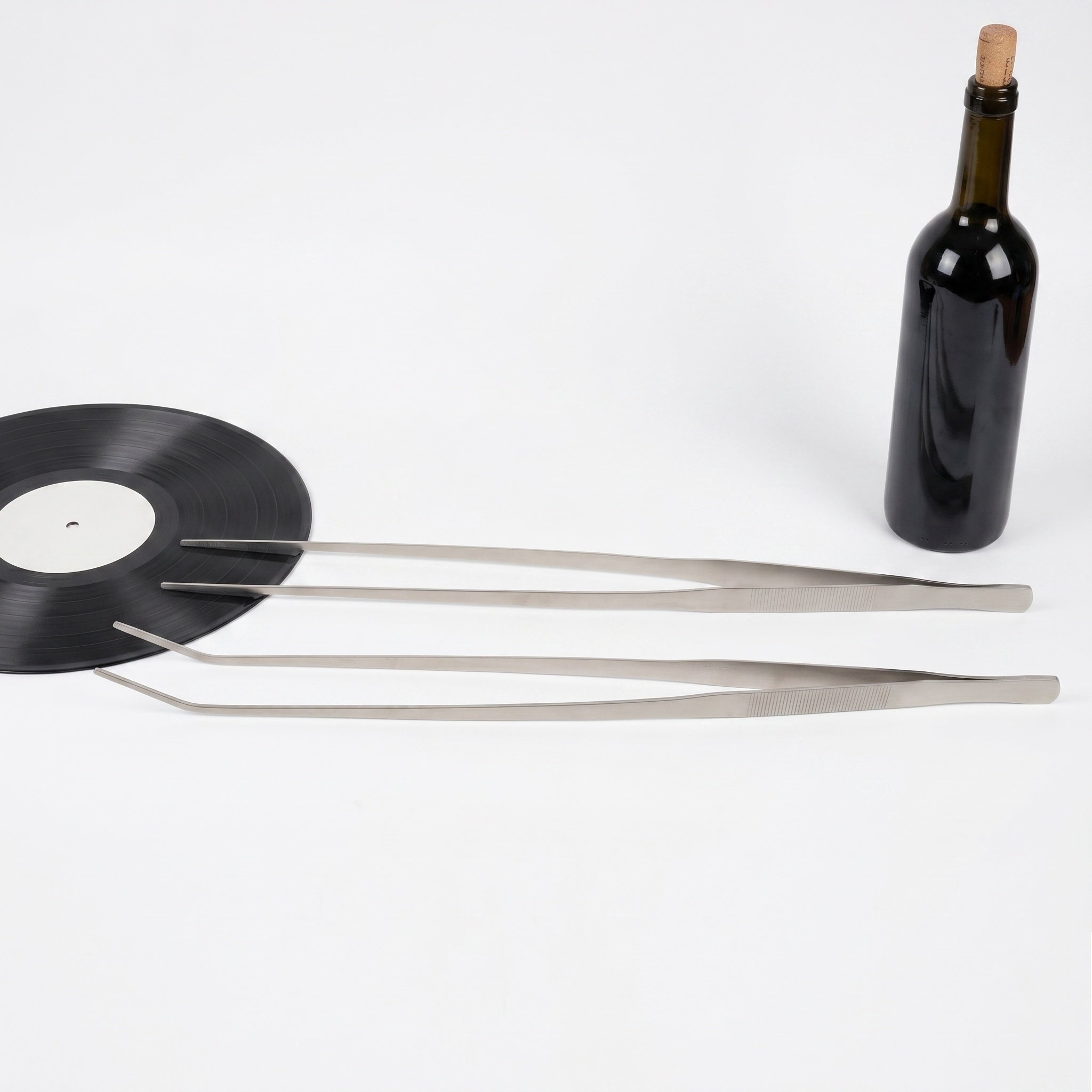 2 Pinzas Largas de Acero Inoxi - Feeding Tong Stainless reseña y precio
