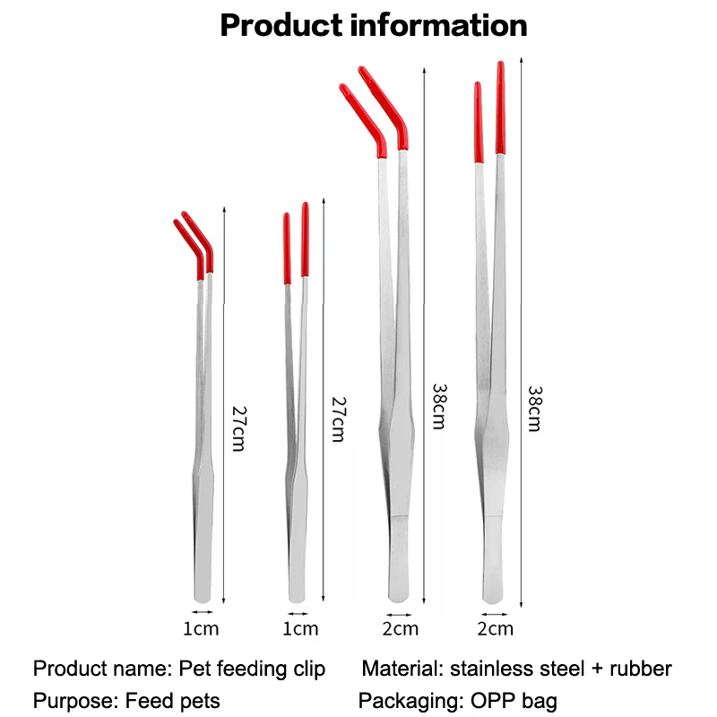 Pinzas de Alimentación para Re - Feeding Tong Stainless reseña y precio