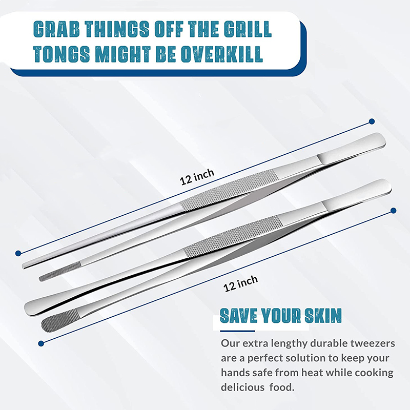 Pinzas de cocina de 12 pulgada - Feeding Tong Stainless reseña y precio