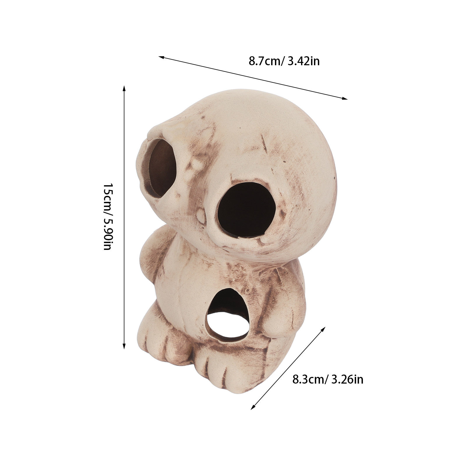 Refugio para Camarones de Acua - Hide Cave Ceramic reseña y precio