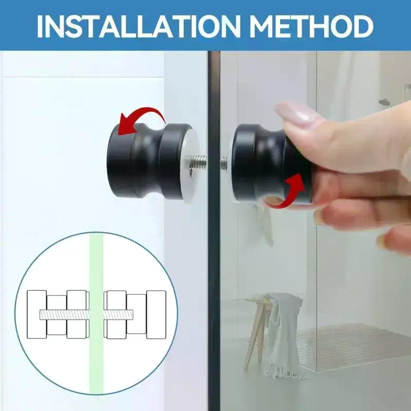 Manija elegante para puerta de - Glass Door Hinge reseña y precio