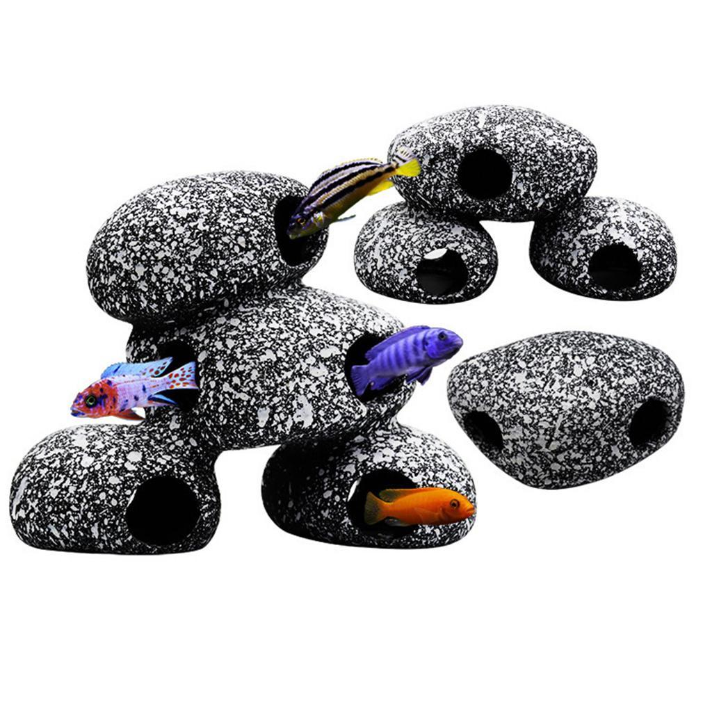 Roca Decorativa para Acuario,  - Hide Cave Ceramic reseña y precio