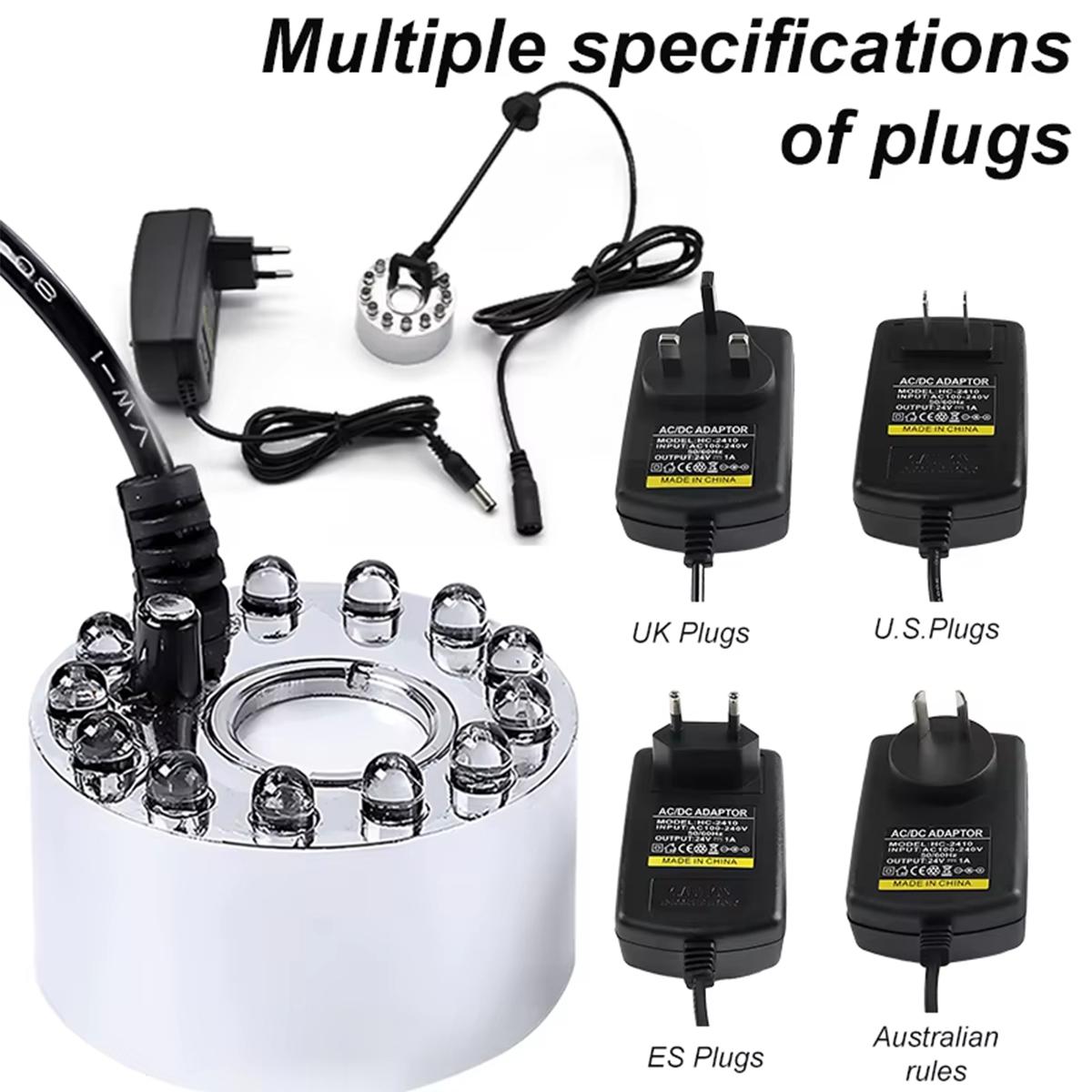 Mini generador de niebla Led,  - Terrarium Fogger Ultrasonic reseña y precio
